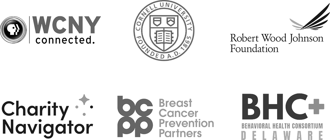 Grid of logos of recent clients